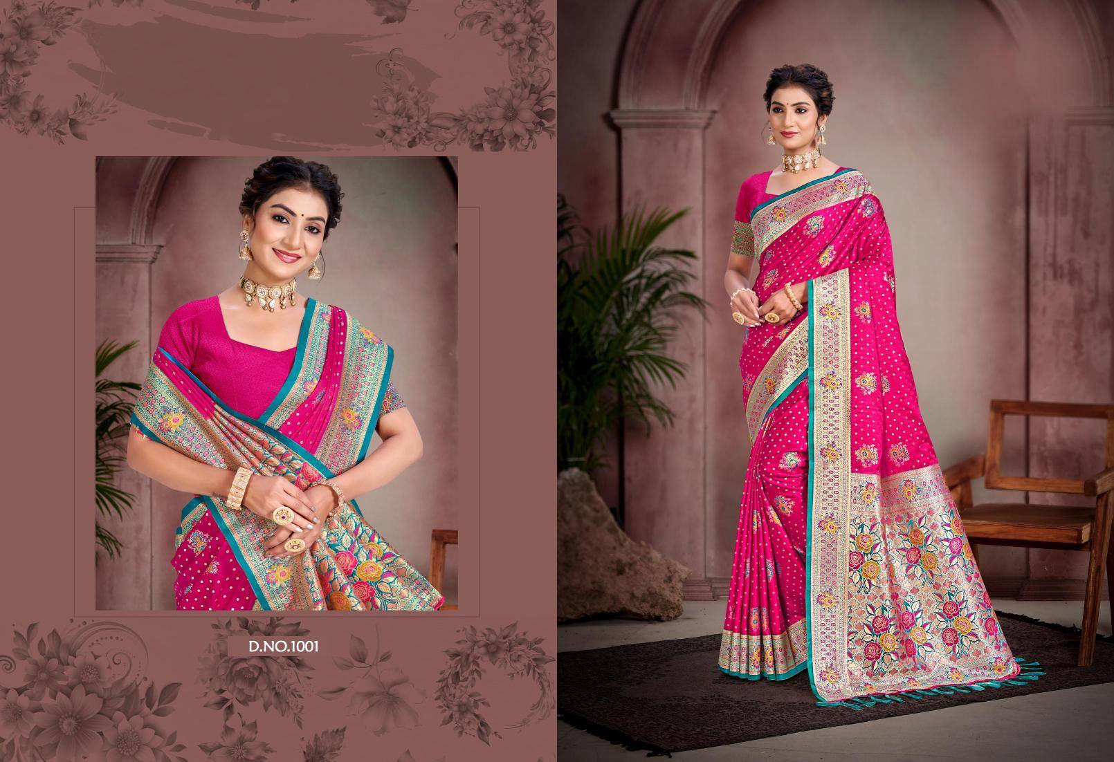 Bunawat - Surmai Satan 04 Daily wear saree wholesalers in Vadodara